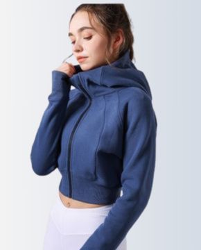 Dark Blue Yoga Jacket Suppliers