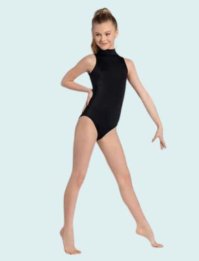 wholesale black leotards for girls