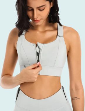 custom sports bra